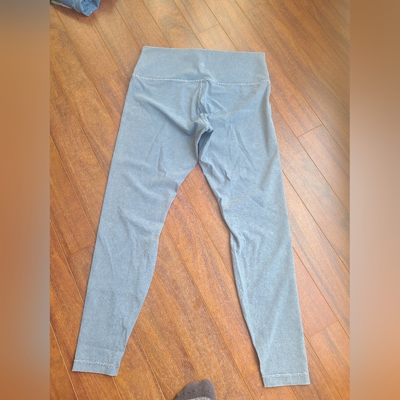 Lululemon wunder under high rise tight snow washed luna - Picture 6 of 8